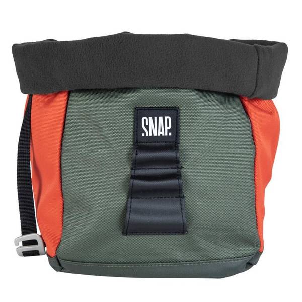 Bilde av Snap Big Chalk Bag Fleece grenadine & dark khaki