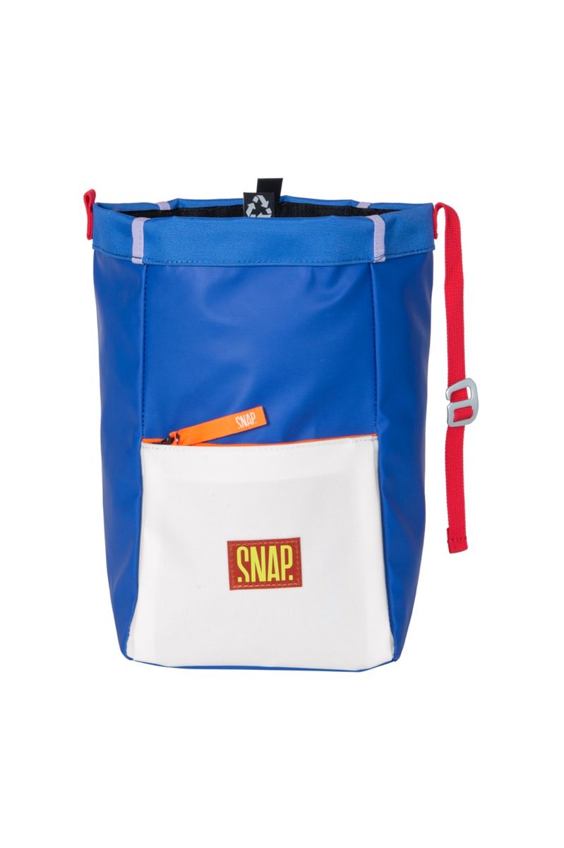 Snap Big Chalk Bag TPU deep water & chalk